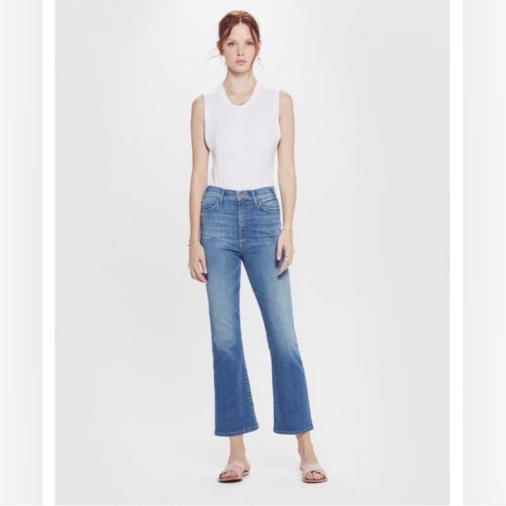 MOTHER JEANS Hustler Ankle Fray, Wishful Drinking
